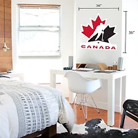 Hockey Canada - 36'' x 36'' Repositional Wall Decal