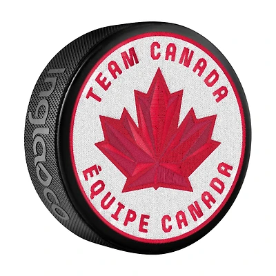 Hockey Canada Patch Souvenir Puck