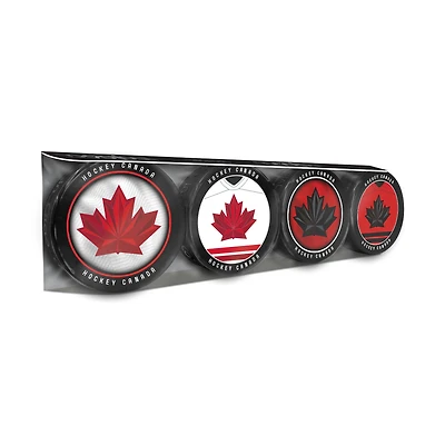 Hockey Canada Souvenir Collectors -Pack Puck Set