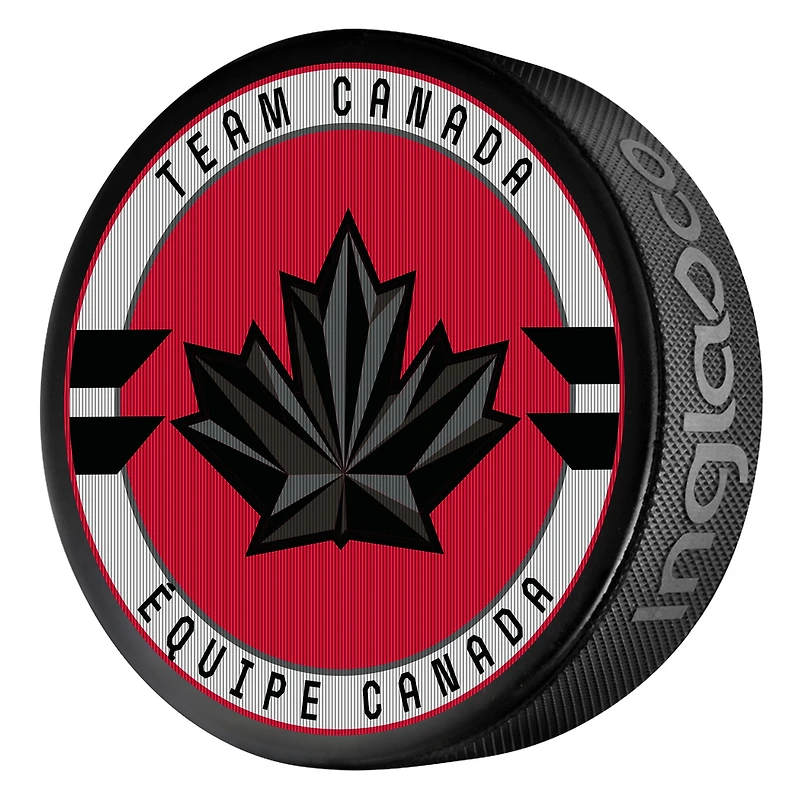 Rondelle souvenir de Hockey Canada avec graphismes lenticulaires