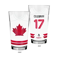 Verre à mélange Macklin Celebrini Hockey Canada 16 oz