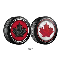 Ensemble de 2 rondelles de collection Macklin Celebrini Hockey Canada Souvenir