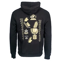 Men's Mitchell & Ness Black Hockey Canada 2025 IIHF World Junior Championship 20-Time Champions Pullover Sweatshirt