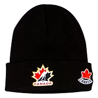 Bonnet à revers Mitchell & Ness rouge Hockey Canada pour homme