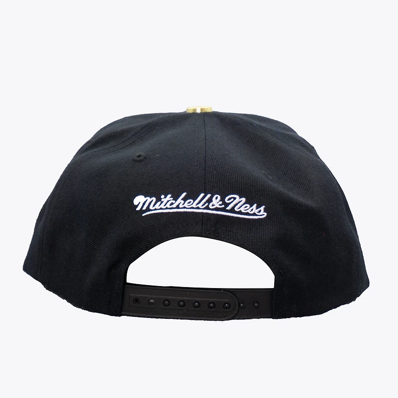 Men's Mitchell & Ness  Black Hockey Canada Gradient Snapback Hat