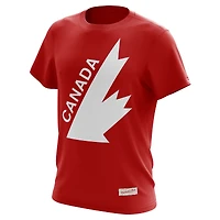 Men's Mitchell & Ness  Red Hockey Canada Team T-Shirt
