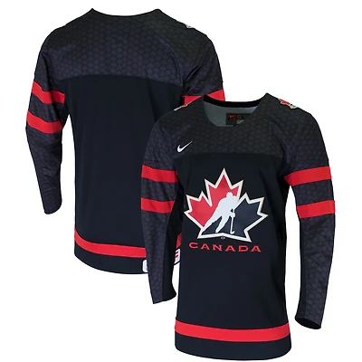 Chandail d'équipe Nike de Hockey Canada, noir pour hommes