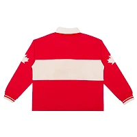 Men's Peace Collective  Red Hockey Canada Rugby Polo