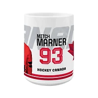 Mug en céramique 15 oz avec photo de Mitch Marner (Hockey Canada)