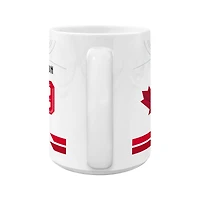 Nathan MacKinnon Hockey Canada Home Jersey 15oz Ceramic Mug