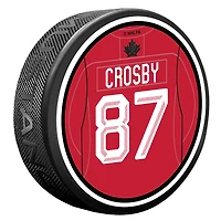 Rondelle texturée de Sidney Crosby Hockey Canada Jeux olympiques d'hiver de 2026