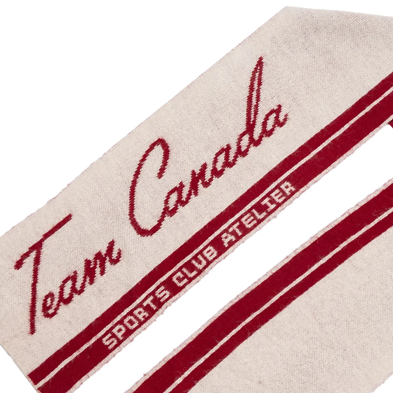 SPORTS CLUB ATELIER Hockey Canada Team Scarf