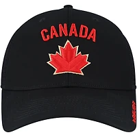 Casquette de camionneur ajustable unisexe noire Hockey Canada 2024