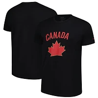 Unisex Black Hockey Canada 2024 Team Canada Graphic T-Shirt
