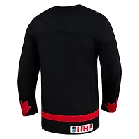 Unisex Black Hockey Canada Alternate Replica Jersey