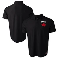 Unisex Black Hockey Canada Performance Polo