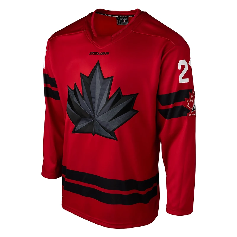 Maillot réplique unisexe Brayden Point rouge Hockey Canada 2026
