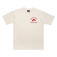 Unisex Peace Collective  Cream Hockey Canada Heavyweight Best the World T-Shirt