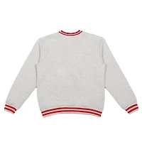 Sweat-shirt unisexe Peace Collective gris Hockey Canada à col rond épais