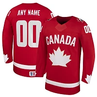 Unisex Red Hockey Canada 2026 Replica Custom Jersey