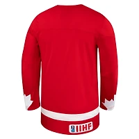 Unisex Red Hockey Canada Alternate Replica Jersey