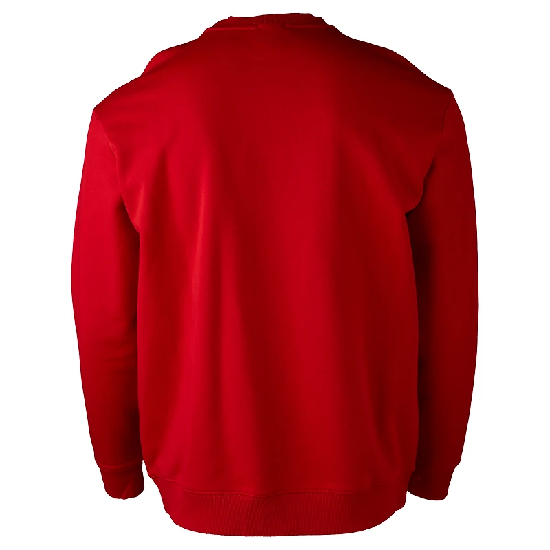 Unisex Red Hockey Canada Circle Sweatshirt