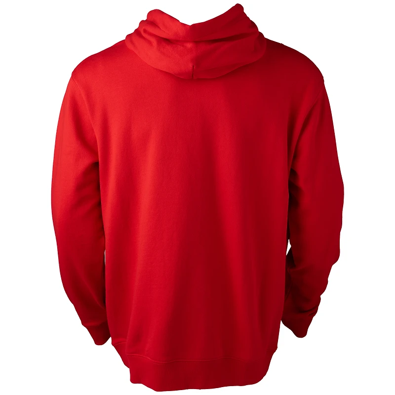 Unisex Red Hockey Canada French Terry Hoodie