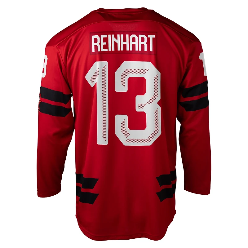 Unisex Sam Reinhart Red Hockey Canada 2026 Replica Jersey