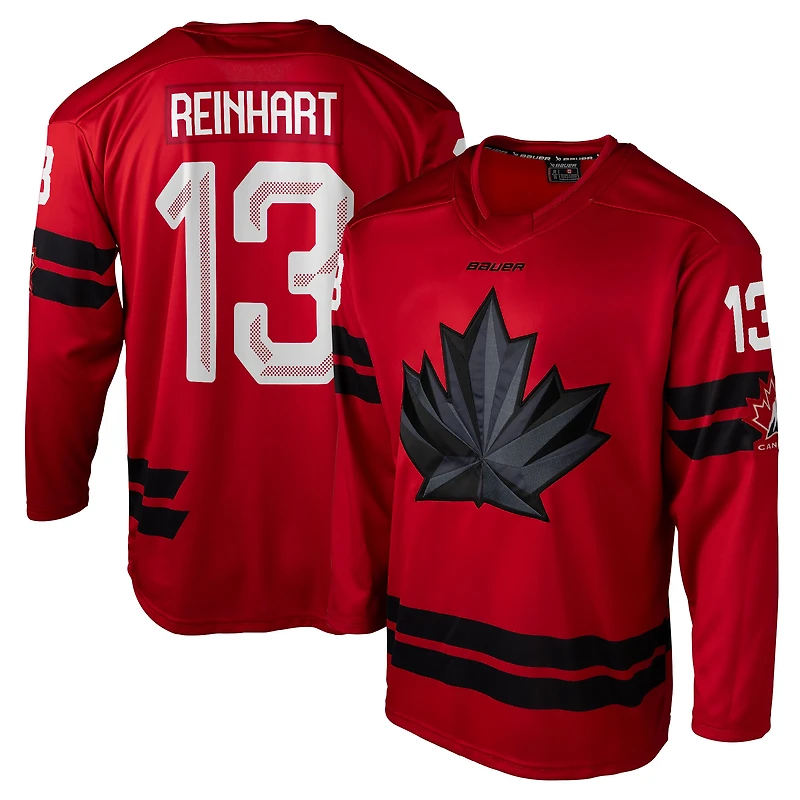 Unisex Sam Reinhart Red Hockey Canada 2026 Replica Jersey