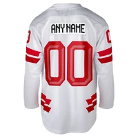 Unisex  White Hockey Canada 2026 Replica Custom Jersey