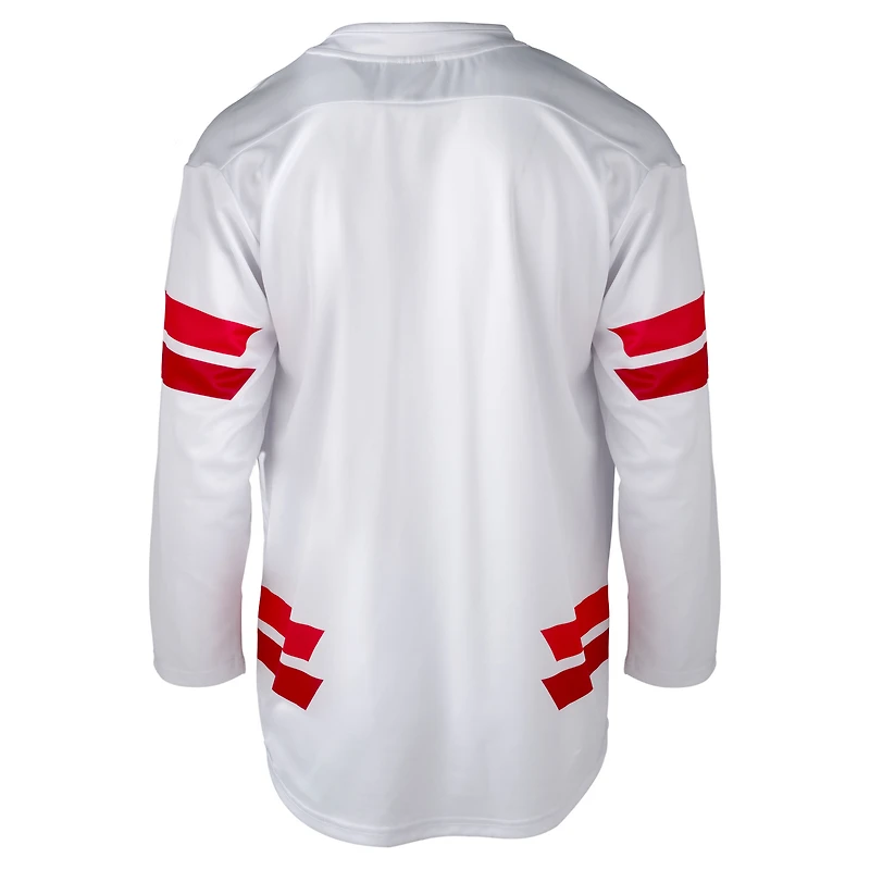Maillot réplique unisexe blanc de hockey Canada 2026