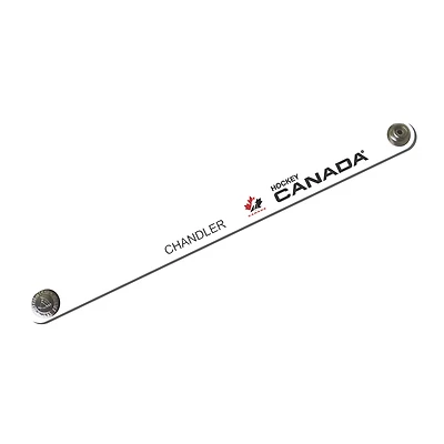 Hockey Canada Personalized Leather Slim Bracelet