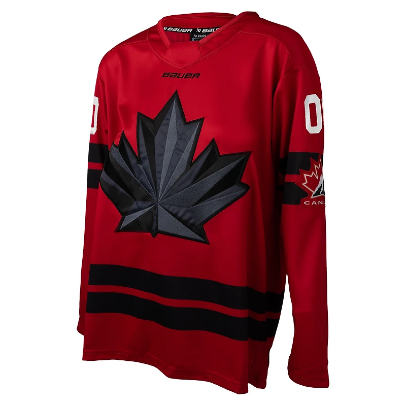 Women's Red Hockey Canada 2026 Replica Custom Jersey