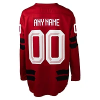 Women's  Red Hockey Canada 2026 Replica Custom Jersey