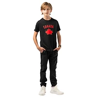 Youth Black Hockey Canada 2024 Graphic T-Shirt