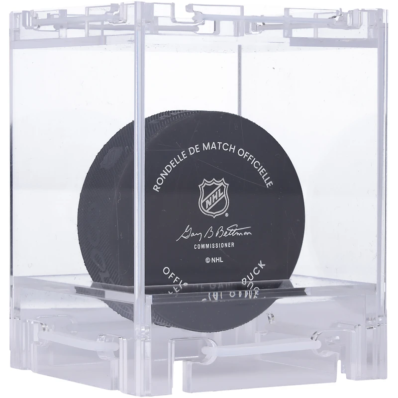 Vitrine de présentation pour rondelles de hockey – pliable et empilable