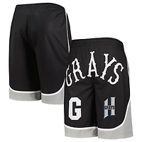 Men's Stitches Black Homestead Grays Shorts