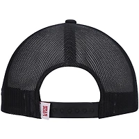 Men's HOOey Black Lone Star Logo Trucker Snapback Hat