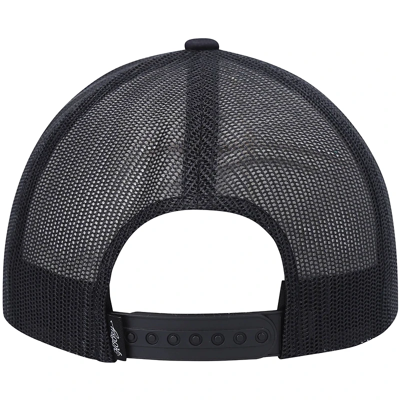 Men's HOOey Black O-Classic Trucker Snapback Hat