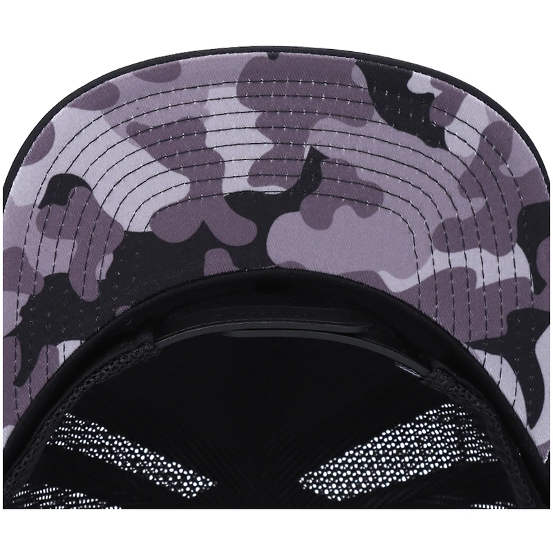 Men's HOOey Black Suds Trucker Snapback Hat