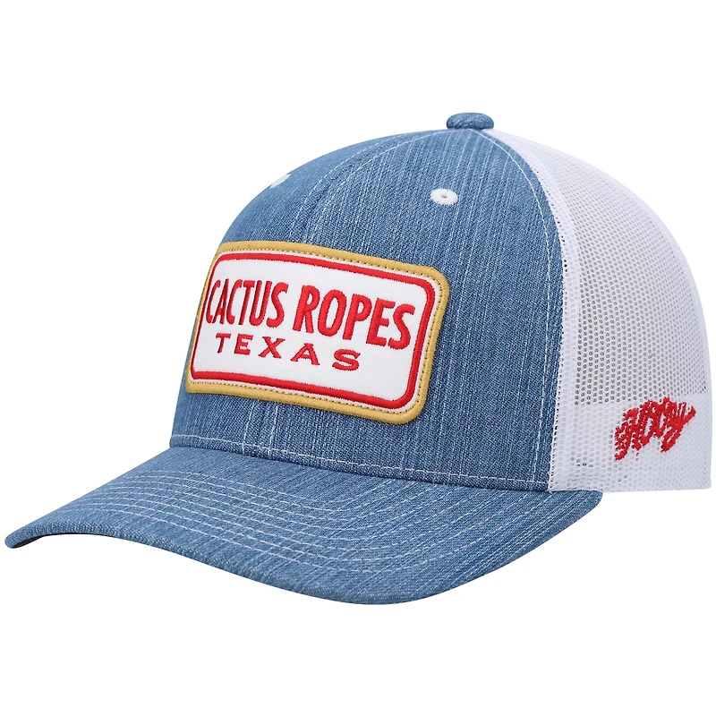 Casquette snapback HOOey Cactus Ropes bleue pour hommes