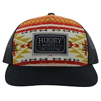 Casquette réglable HOOey crème/noir Mercantile Trucker pour hommes