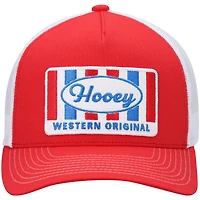 Casquette snapback HOOey Sudan rouge/blanc pour homme