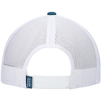 Men's HOOey Teal/White Pearl Trucker Snapback Hat