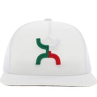 Casquette Snapback Boquillas blanche HOOey pour hommes