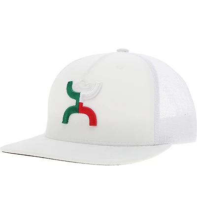 Casquette Snapback Boquillas blanche HOOey pour hommes