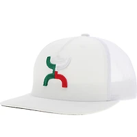Casquette Snapback Boquillas blanche HOOey pour hommes