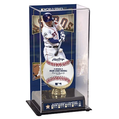 Alex Bregman Houston Astros 2017 MLB World Series Champions Sublimated Display Case with Image