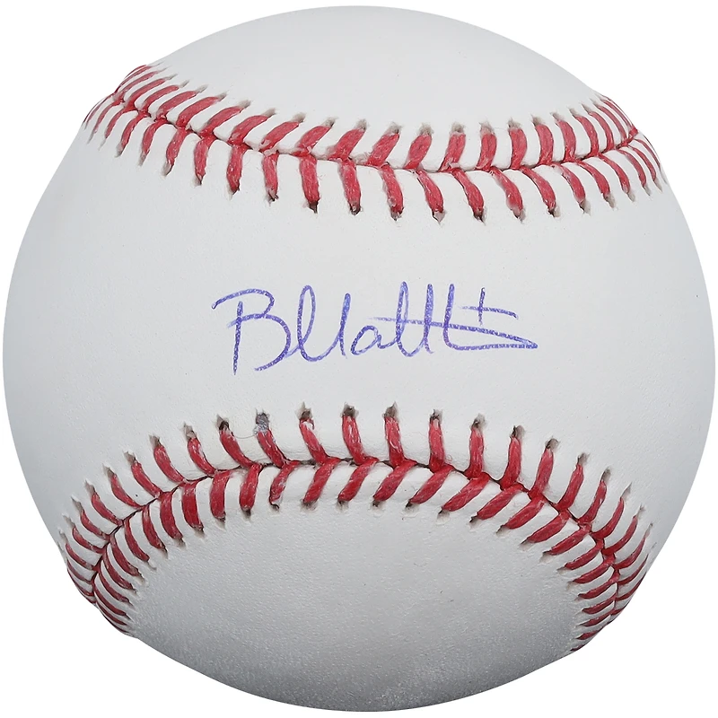 Brice Matthews Houston Astros Autographed Baseball