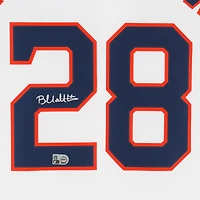Maillot réplique blanc Nike autographié de Brice Matthews, des Astros de Houston